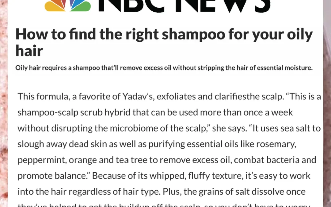 Revivv Scalp Scrub Featured In NBC NEWS